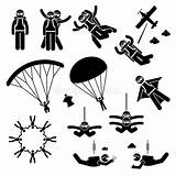 Wingsuit Skydiver Skydiving Skydives sketch template