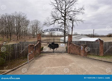 jerry lee lewis ranch editorial photo image  located