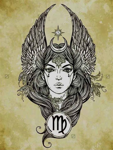 50 best virgo tattoos designs and ideas with meanings