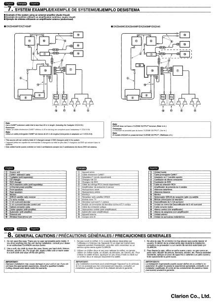 clarion maxvd wiring diagram
