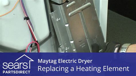 replace  maytag electric dryer heating element youtube