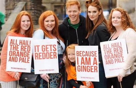 toronto gingers unite for national redhead day and ginger