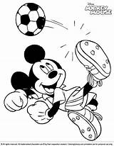 Mickey Coloring Mouse Pages Soccer Cute Colouring Print Kids Disney Coloringlibrary Football Sheet Color Sheets Maos Donald Duck sketch template