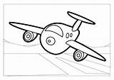 Aeroplano Scarica sketch template