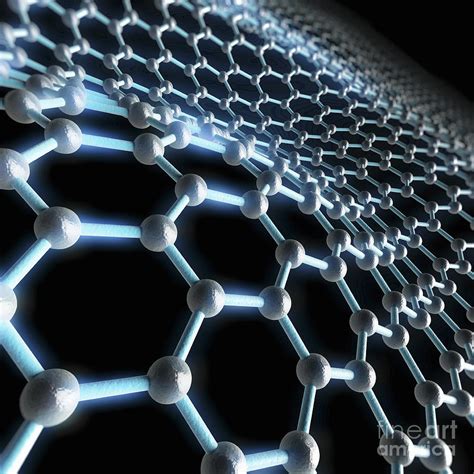graphene structure photograph  science picture