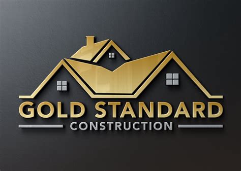 logo design construction construction company roofing business cinco creative