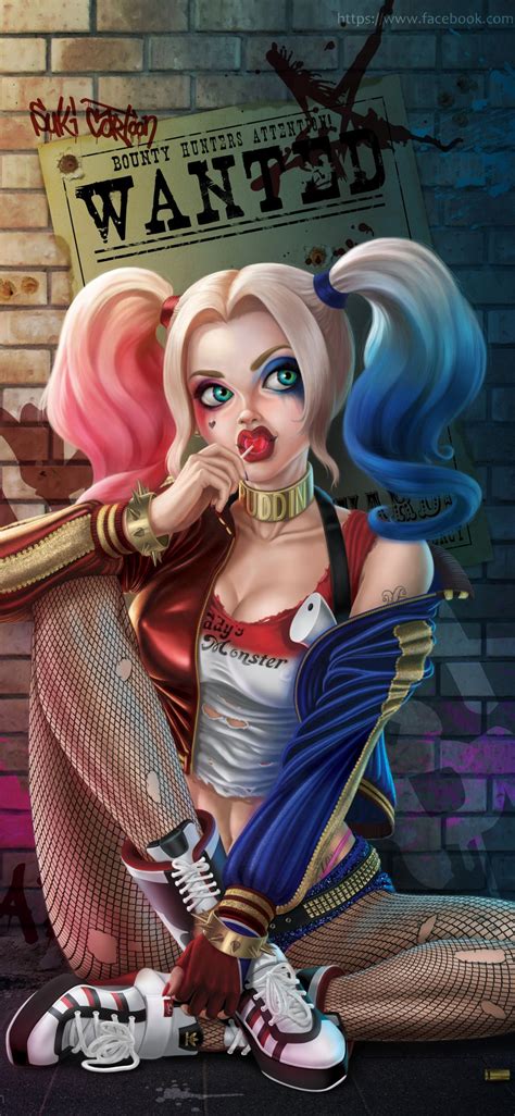 harley quinn cartoon wallpapers wallpaper cave