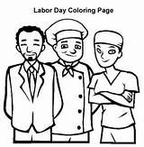 Labor Coloring Pages Drawing International American Workers Kids Color Child Getdrawings Drawings Getcolorings Printable Crafts sketch template