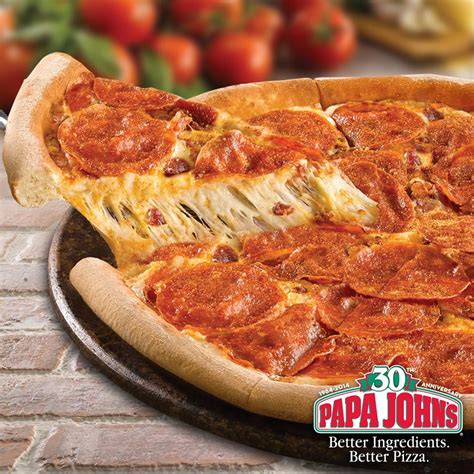 Papa John S 50 Off Regular Price Large Pizza This Weekend Through
