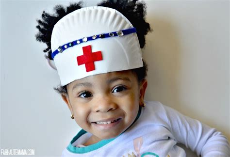 account suspended sick toddler nurse hat paper plate hats