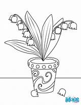 Valley Lily Coloring Pages Hellokids Designlooter Print Color Online 46kb sketch template