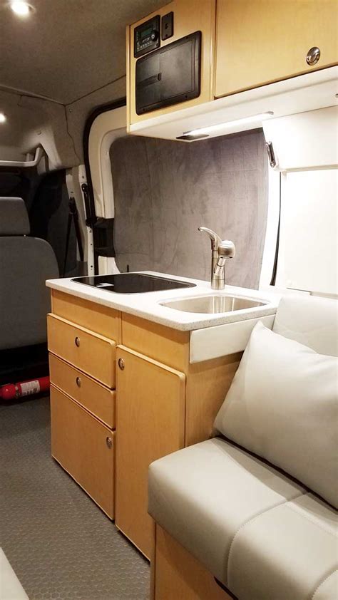 64 Ford Transit Camper Van Conversion Rear Dinette Bath Storage