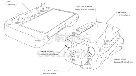 dji mini  drone  rumored specs list dronedj