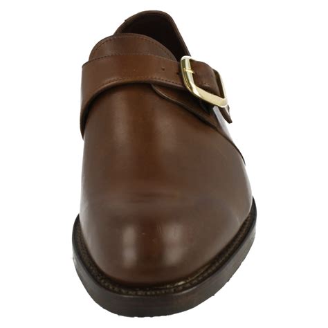 mens loake formal leather buckle shoes style fleet ebay
