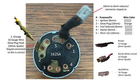 lucas  pole ignition switch wiring diagram diagram board