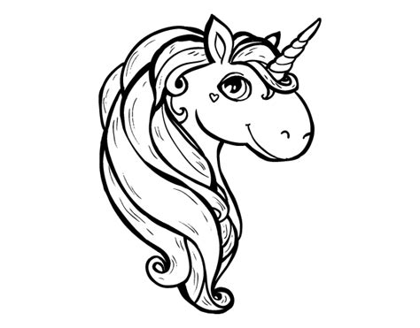 unicorn coloring page coloringcrewcom