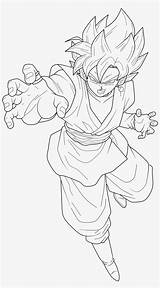 Goku Vegeta Pngkit Colorear24 sketch template