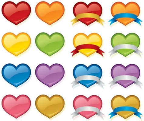 clipart color heart   cliparts  images  clipground