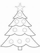 Tree Christmas Coloring Printable Pattern Stencil Stencils Outlines Template Trees Pages Outline Drawing Clipart Print Patterns Made Vanočni Stromeček Cut sketch template