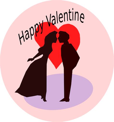 Happy Valentine Clip Art At Vector Clip Art