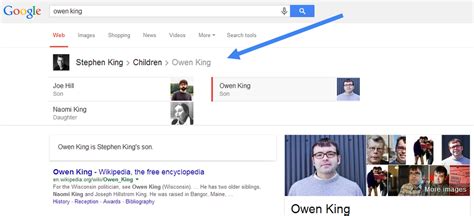 google breadcrumb search knowledge graph search   search