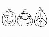 Coloring Little Pumpkins Five Pages Getcolorings Color Printable Print sketch template