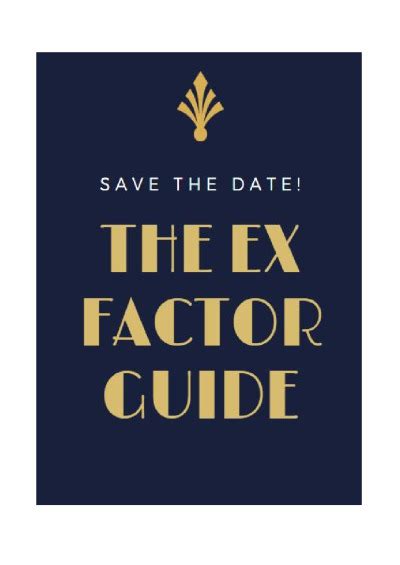 The Ex Factor Guide Review And Download Brad Browning S Ex Factor Guide
