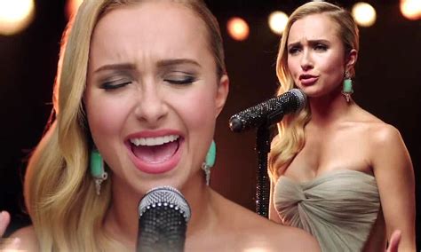 hayden panettiere showcases her sensational voice in new fame video clip for hit show nashville
