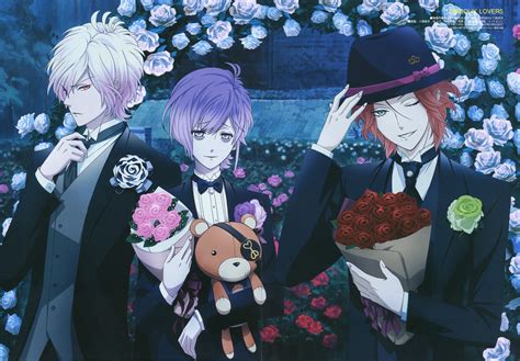 anime series rose flower diabolik lovers sakamaki kanato