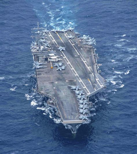 shadowed  dragon  nimitz class aircraft carrier   focus