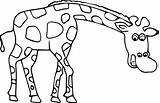 Giraffe Coloring Pages Printable Head Print Kids Drawing Colouring Cute Getcolorings Color Wecoloringpage Getdrawings Line Exclusive Clipartmag Entitlementtrap sketch template
