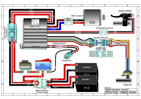 electric  kart wiring diagram wiring diagrams nea