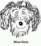 Winn Dixie Because Coloring Pages Drawing Getdrawings sketch template
