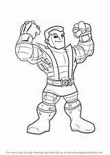 Hero Super Draw Squad Colossus Show Drawing Step Drawingtutorials101 Tv Previous Next sketch template
