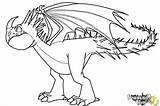Nadder Dragon Deadly Train Draw Coloring Drawingnow Step sketch template