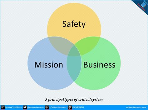 principal types  critical systems software engineering