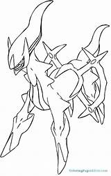 Coloring Pages Glaceon Getcolorings Legendary sketch template