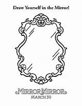 Mirror Magic Coloring Pages Preschoolers Kids Color Size sketch template