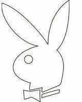 Playboy Bunny Coloring Pages Tattoo Drawing Drawings Template Outline Play Boy Templates Cake Logo Sketch Cakes Party Vector Printable Easter sketch template