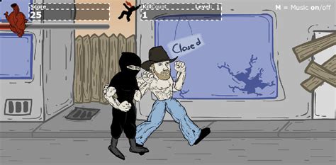 chuck norris ninjas hacked cheats hacked online games