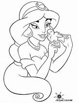 Aladdin Principessa Princesses Aladin Princes sketch template