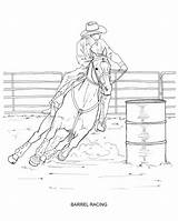 Ausmalen Pferde Westernreiten sketch template