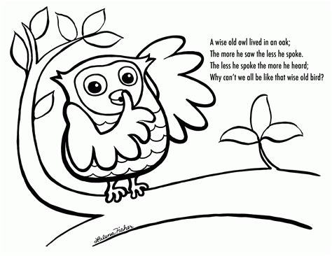 cute baby owl coloring pages coloring home