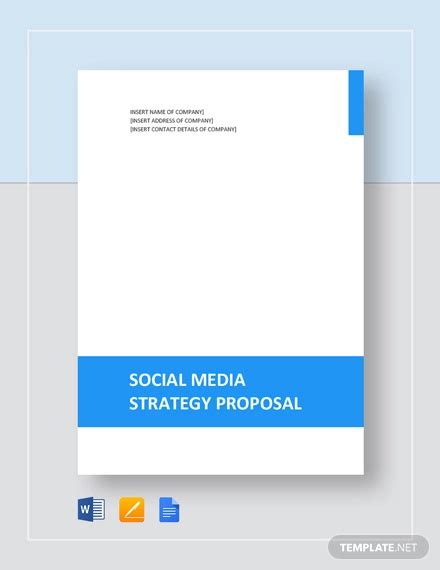 social media marketing proposal  examples format  examples
