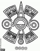 Mayas Mayan Eye Civilization Aztecas Ancient Azteca Aztec Typical Representation Prehispanicos Simbolos Dioses Ollin Símbolos Grecas Tatuaje Significado Jeroglíficos Significados sketch template