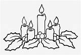 Advent Candles Name sketch template