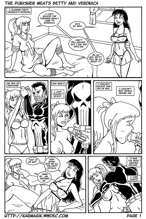 read [karmagik] the punisher meats betty and veronica archie the punisher hentai online porn
