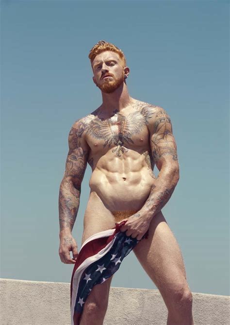 12 pics of naked and nearly naked red headed men on la s