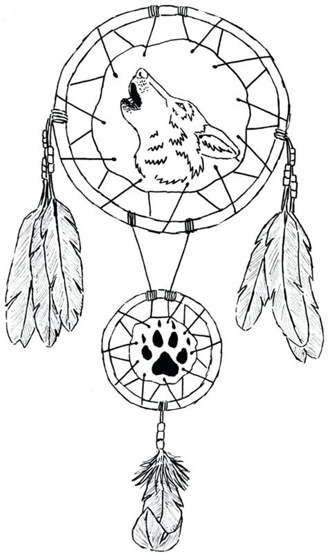 dreamcatcher printable coloring pages at getdrawings free download