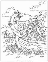 Sea Viking Coloring Serpent Adron Mr Vikingos sketch template